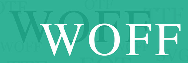 WOFF (Web Open Font Format) 是什么的图片 1?